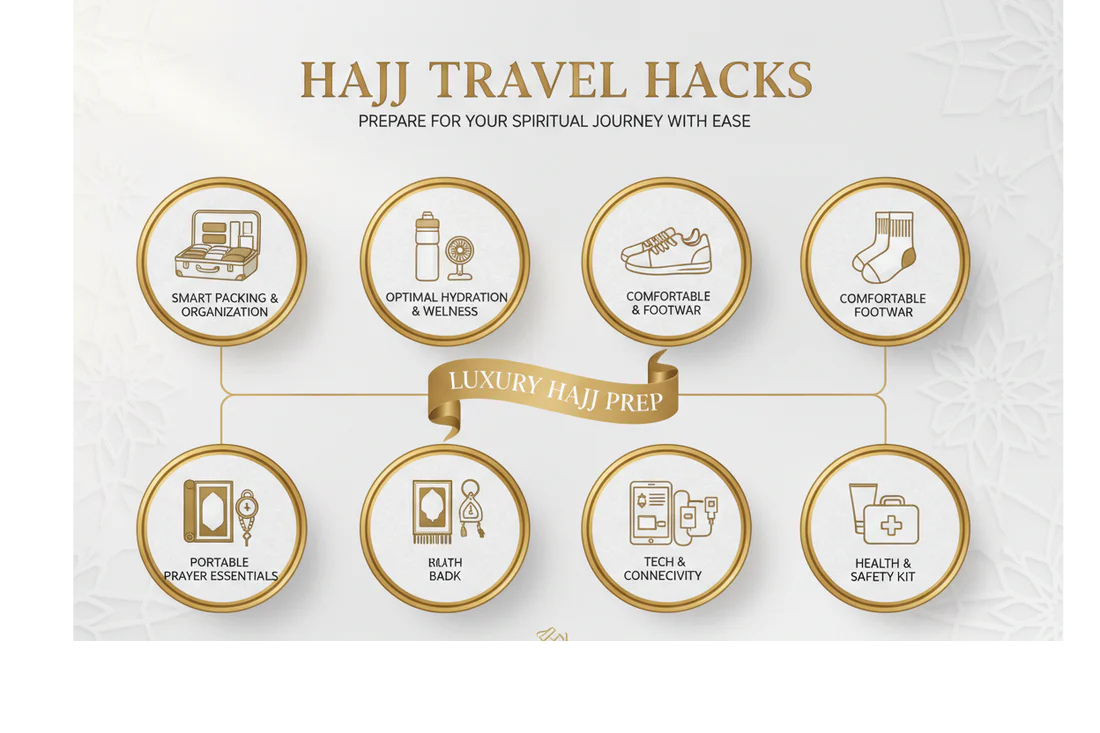 travels hacks during hajj performance