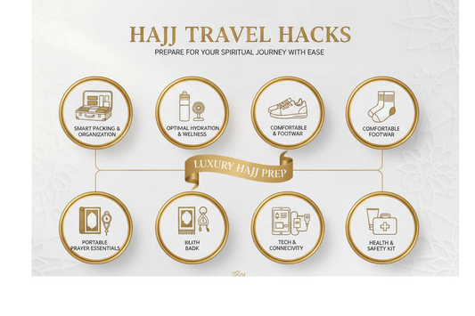 travels hacks during hajj performance