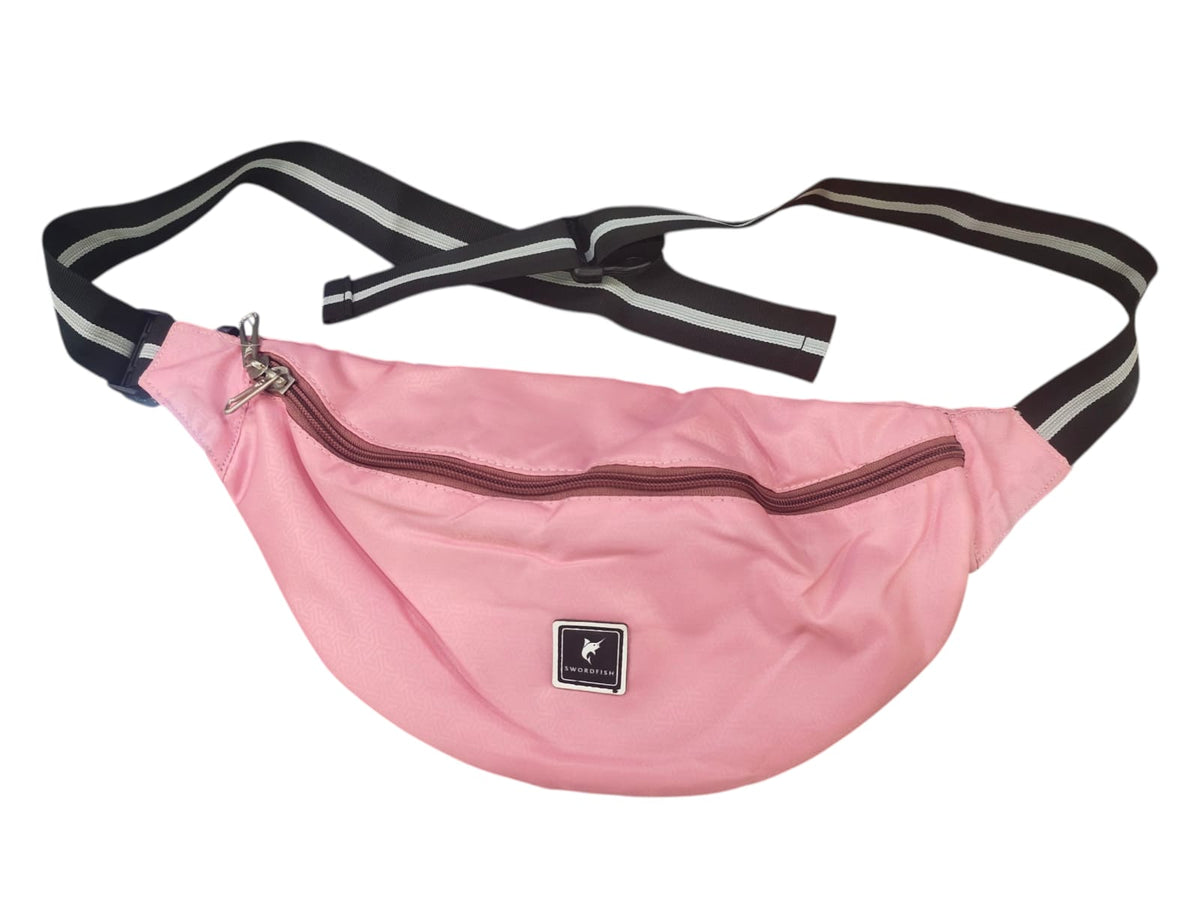 Trendy Pink Waist Bag /  Women & Girls – Stylish Travel Sling Pouch