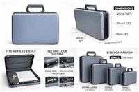 CAAWYL BRIEFCASE 16" FOR FILES PAPERS DOCUMENTS