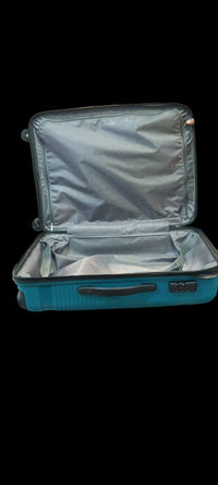 Safari Trucer Plus Medium Trolley Bag – 67 cm, Teal Green, Polypropylene Hard Shell with 4 Spinner Wheels