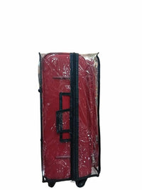 Strolly Cover Transparent Luggage Heavy Quality Cover, 24 Inch, PVC Waterproof Suitcase Protector, 40mm Thickness Premium Material Last Long