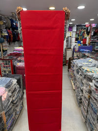 COTTON DASTAR KHAN 1M WIDTH 3M LENGHT RED