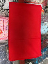 COTTON DASTAR KHAN 1M WIDTH 3M LENGHT RED
