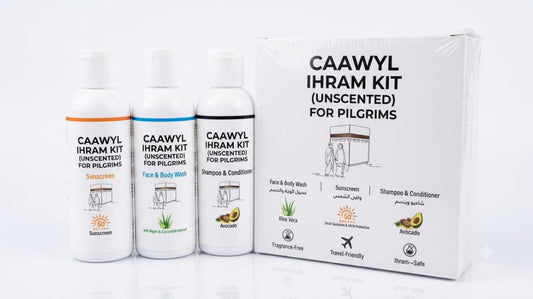 IHRAM KIT UNSCENTED COSMETIC KIT FOR LADIES AND GENTS
