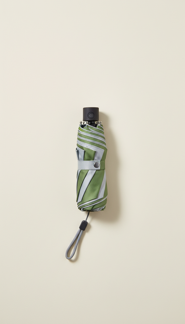 Compact Folding Travel Umbrella