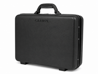 CAAWYL BRIEFCASE 18"  Briefcase, Dark Grey, 18L x 14H x 5W Inch For Files Papers Documents