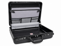 CAAWYL BRIEFCASE 18"  Briefcase, Dark Grey, 18L x 14H x 5W Inch For Files Papers Documents
