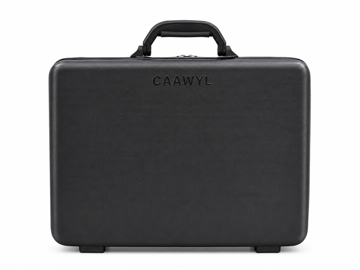 CAAWYL BRIEFCASE 18"  Briefcase, Dark Grey, 18L x 14H x 5W Inch For Files Papers Documents