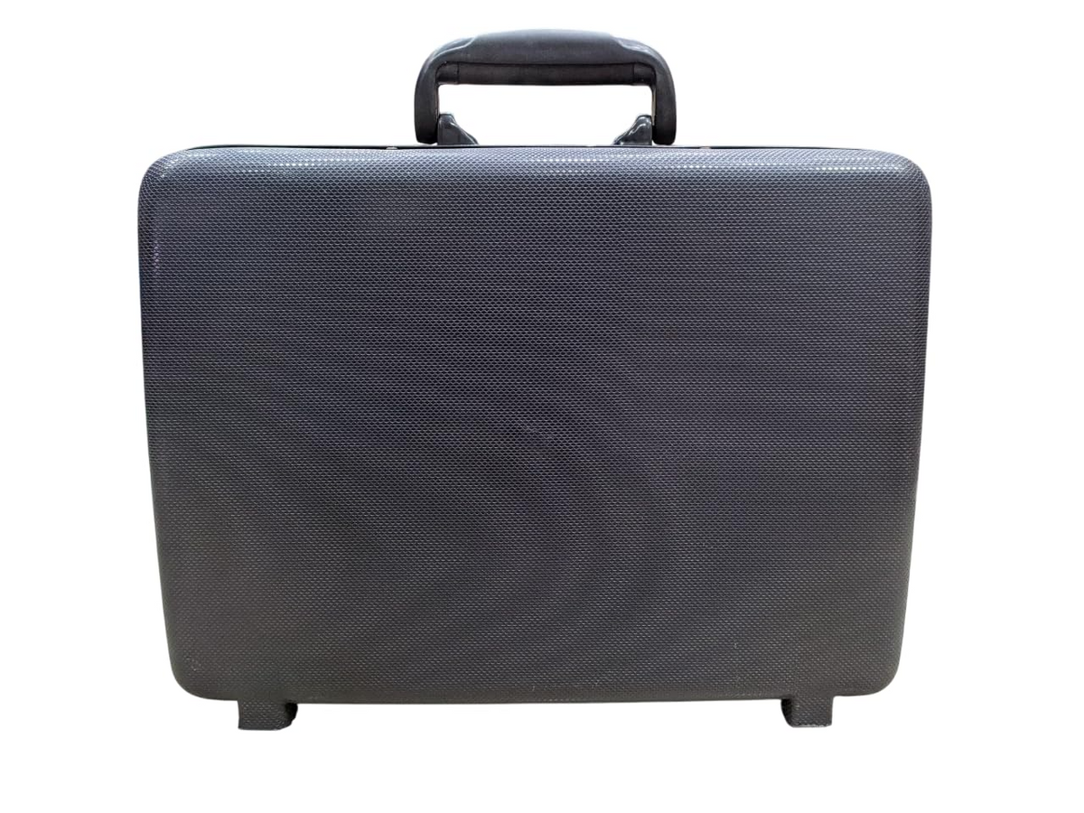 CAAWYL 17L×13H×4W Inch Briefcase – Grey | Water-Resistant Office & Travel Organizer | Easy-Go Design | Ideal for Advocates, Engineers, Documents & Tools
