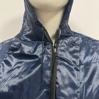 PVC Waterproof Rainwear Set | Rain Jacket + Pant + Attached Hood Cap | Reflective Rain Suit