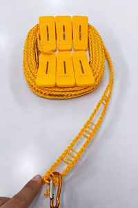 PORTABLE NYLON ROPE CLOTHESLINE 10 METER